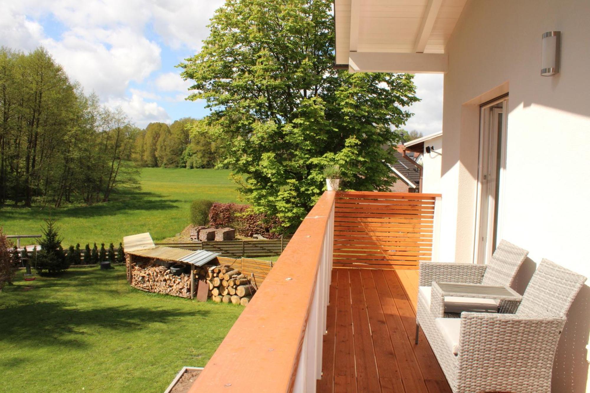 Ferienhaus Am Muehlteich Apartment Lindenberg  Exterior foto